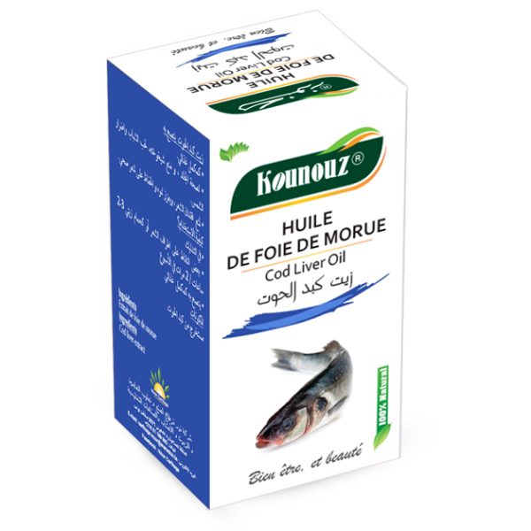 Huile de foie de morue Tunisie